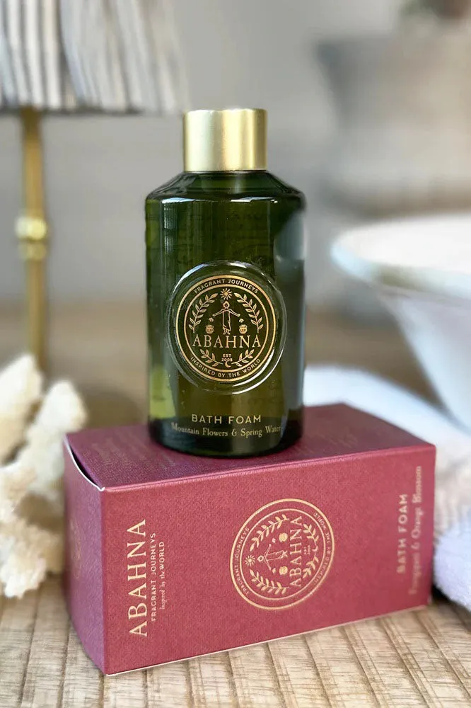 Abahna Mandarin & Sicilian Bergamot Mini Bath Foam