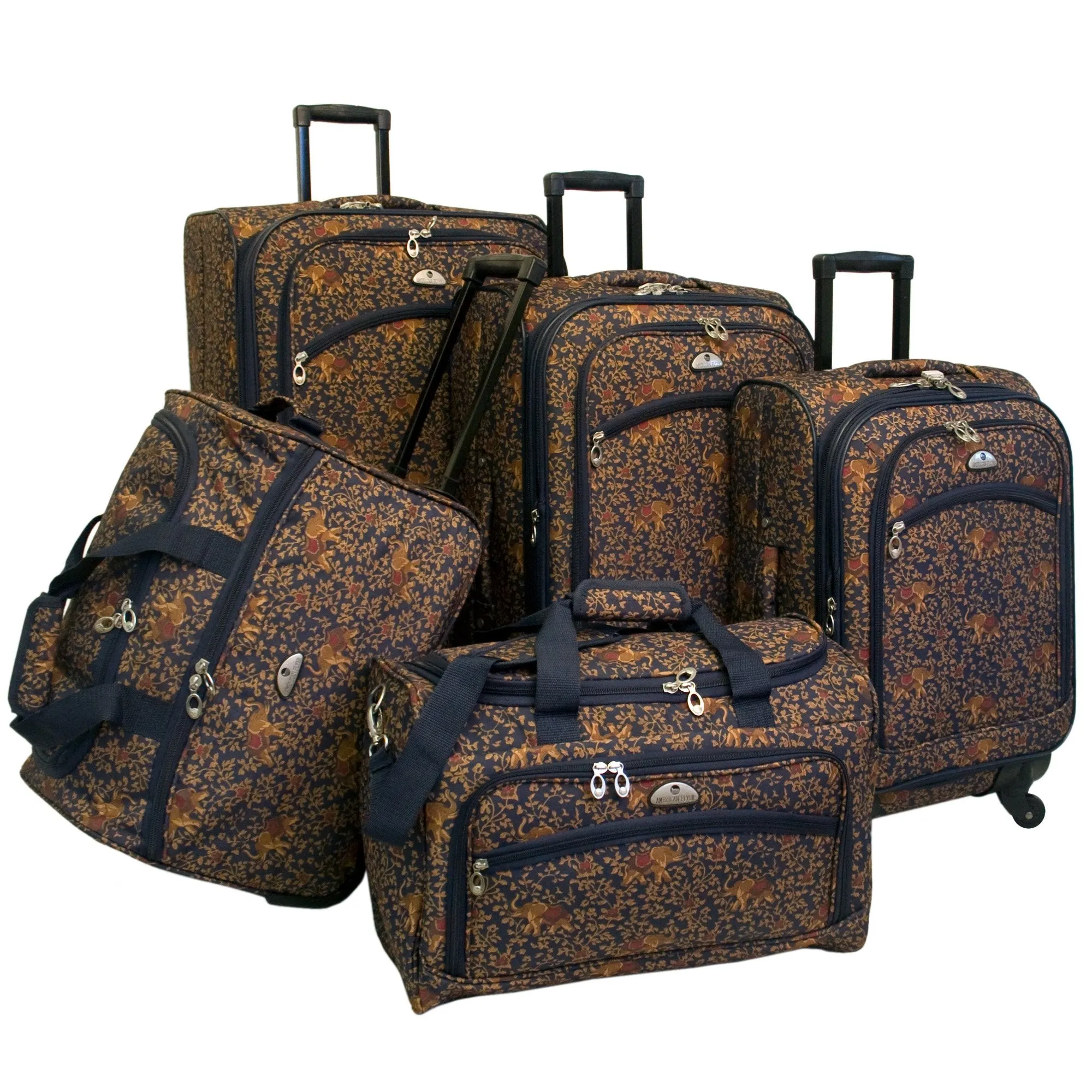American Flyer Budapest 5 Piece Set 4-Wheel Luggage Sets