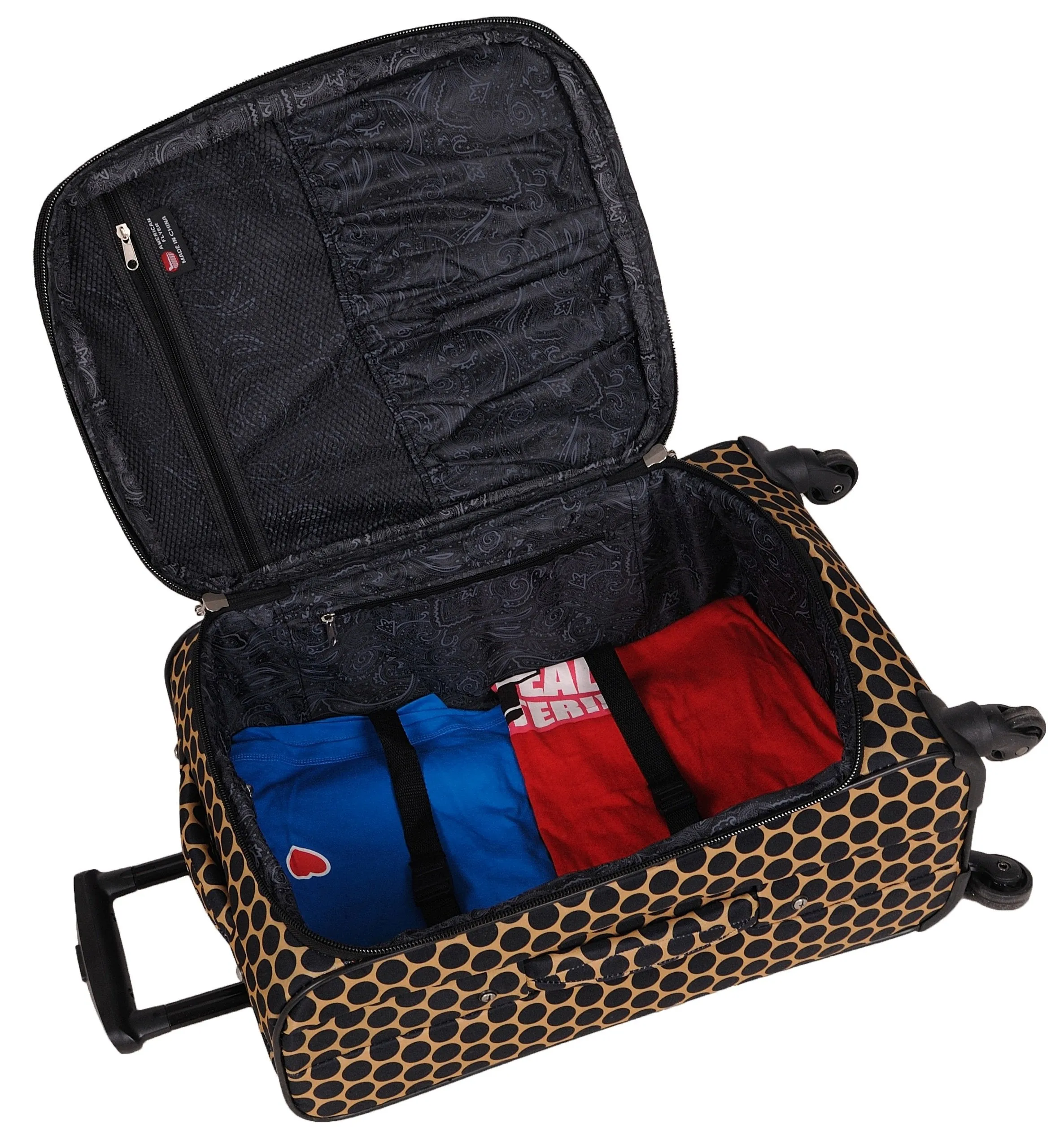 American Flyer Favo Collection 5 Piece Set 4-Wheel Luggage Sets