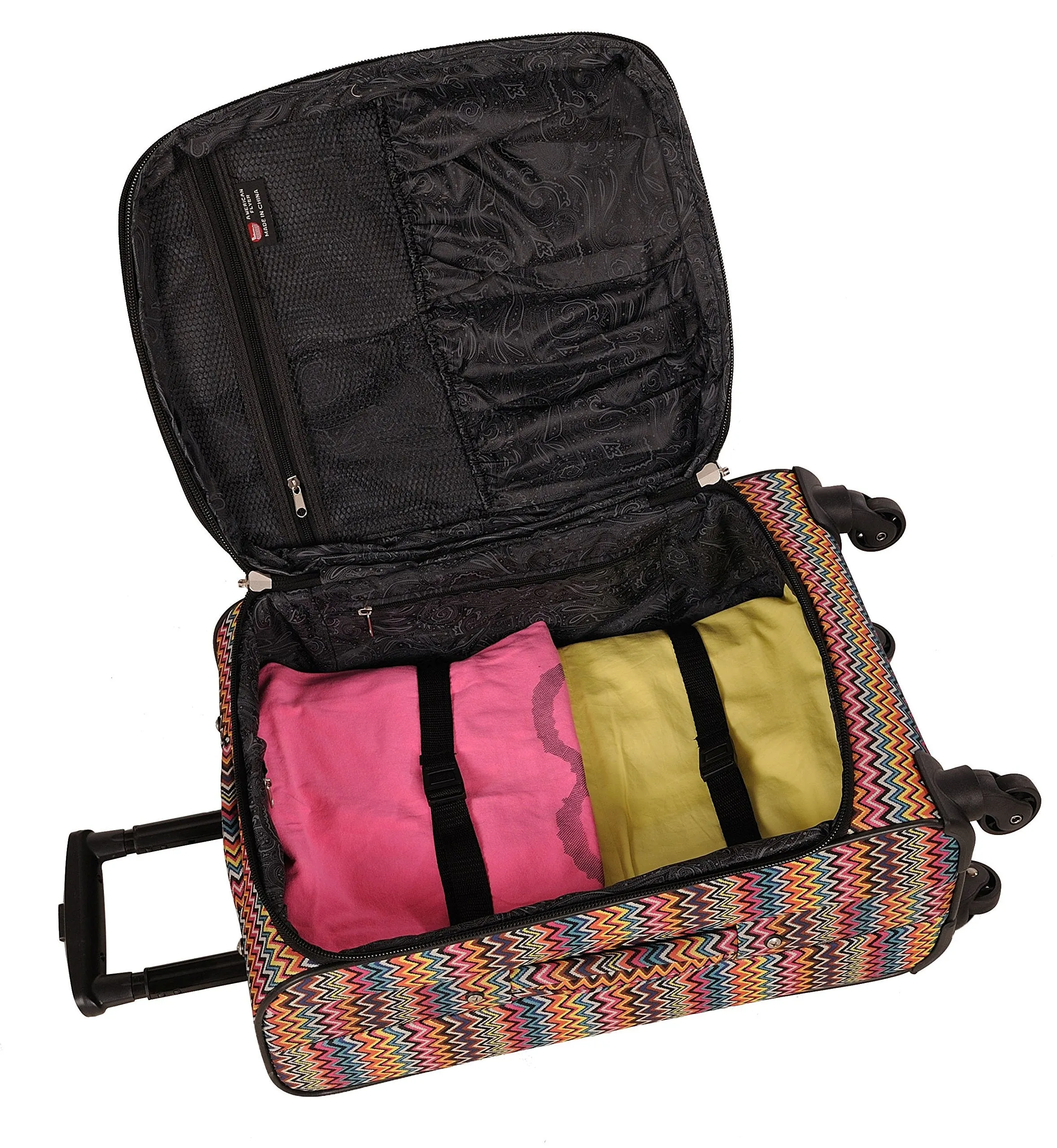 American Flyer Gold Coast 5 Piece Set 4-Wheel Luggage Sets