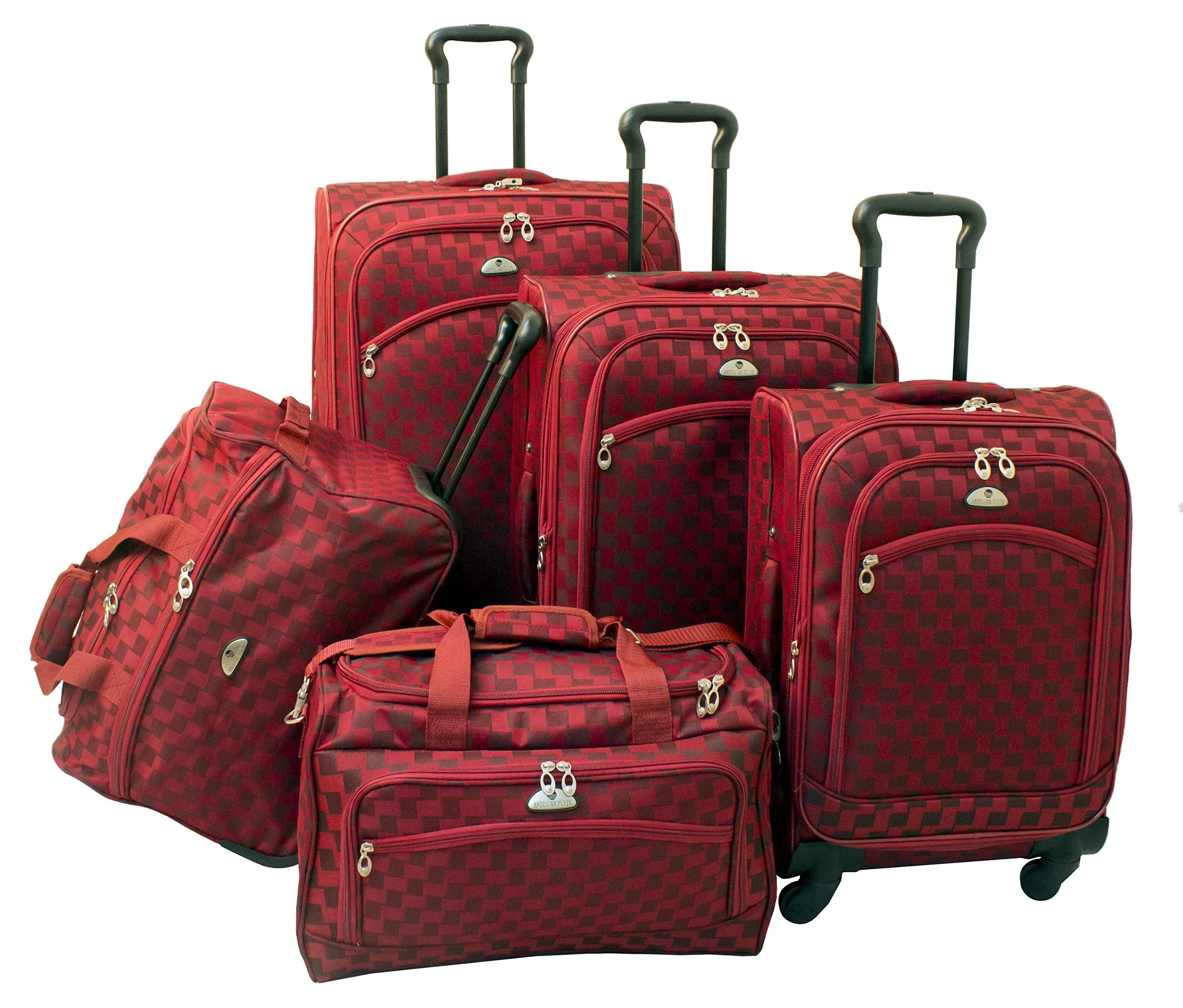 American Flyer Madrid 5 Piece Set 4-Wheel Luggage Sets
