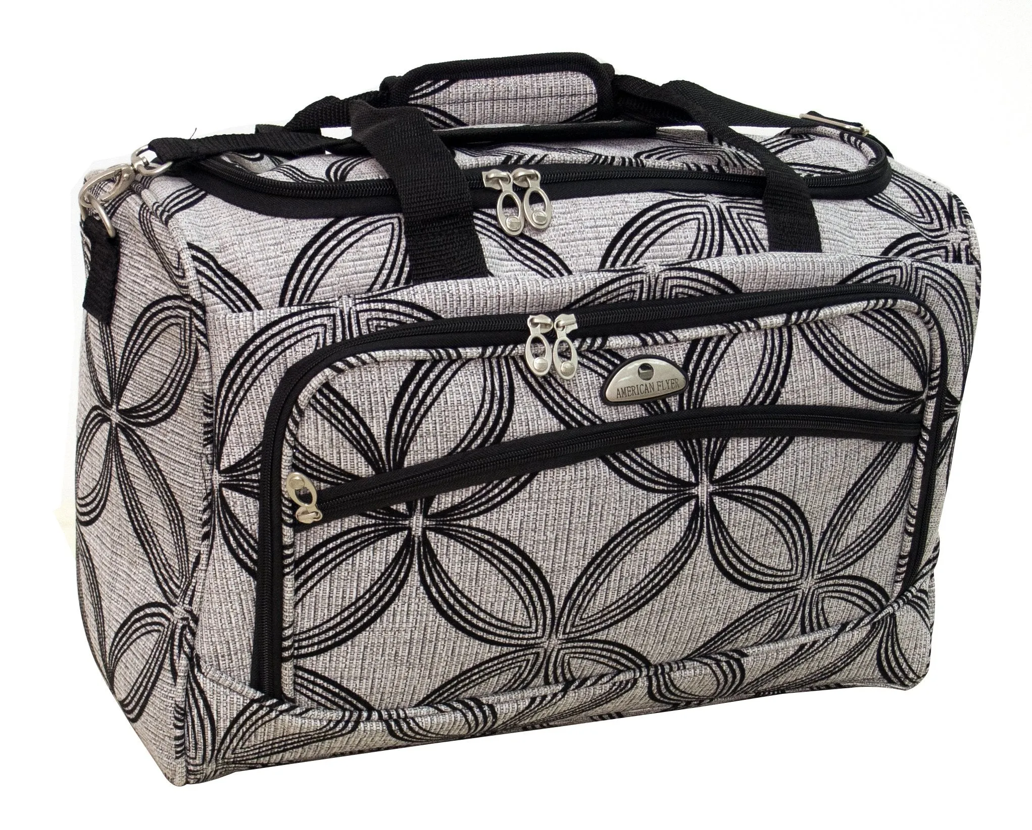American Flyer Silver Clover 5 Piece Set 4-Wheel Luggage Sets