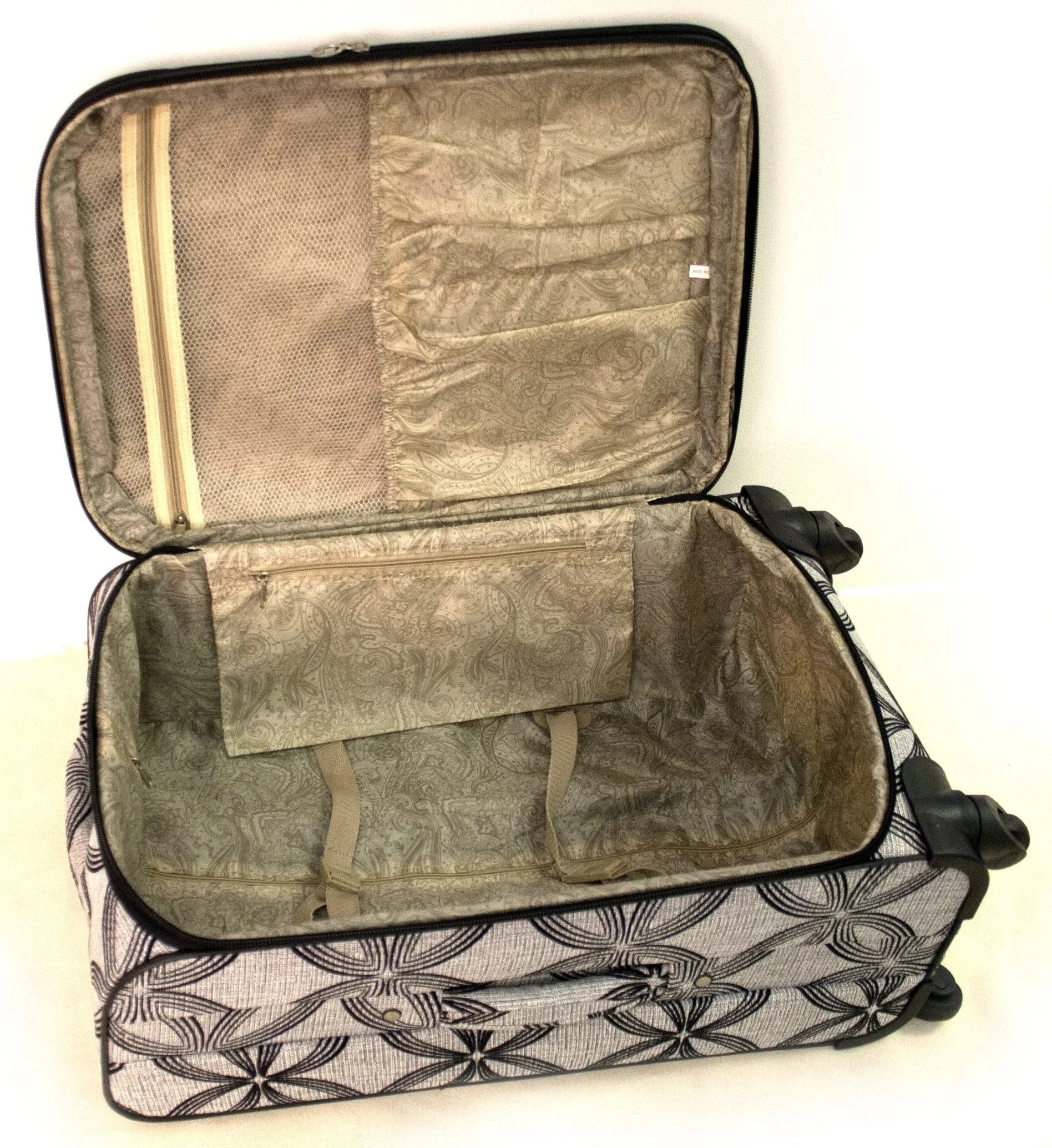 American Flyer Silver Clover 5 Piece Set 4-Wheel Luggage Sets