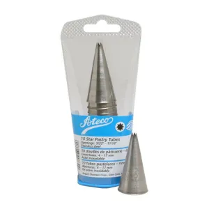 Ateco 830 Star Tips Pastry Set #830, Set of 10