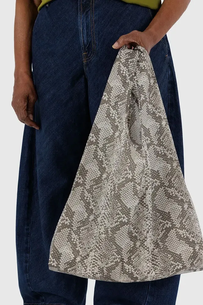 Baggu Standard Reusable Snakeskin Bag