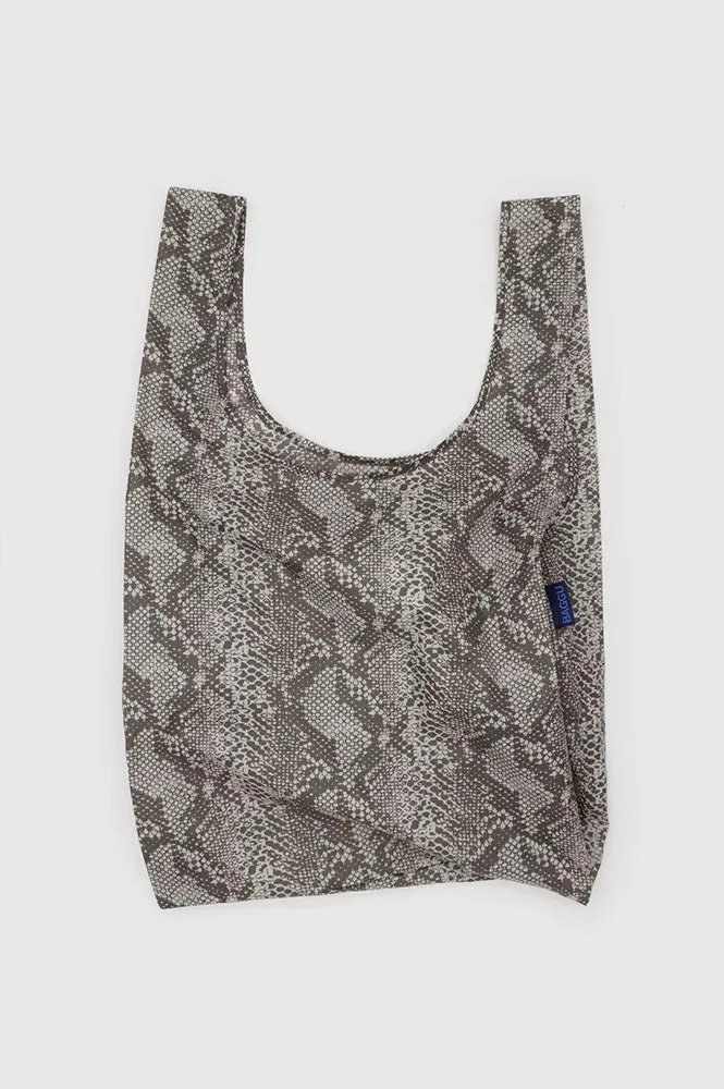 Baggu Standard Reusable Snakeskin Bag