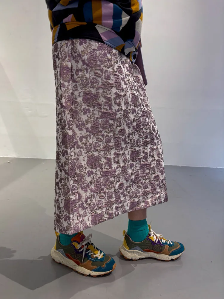 Baum und Pferdgarten Sophie Golden Purple Rose Skirt