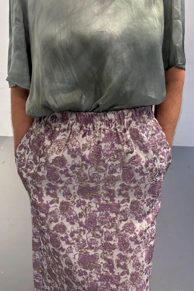 Baum und Pferdgarten Sophie Golden Purple Rose Skirt