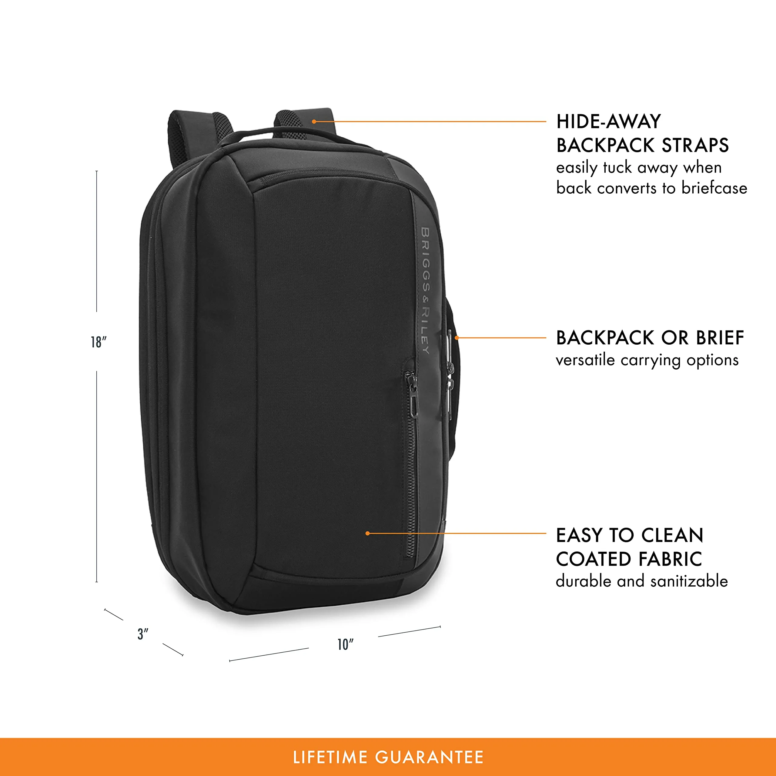 Briggs & Riley ZDX Convertible Backpack Duffel Carry-on, Medium