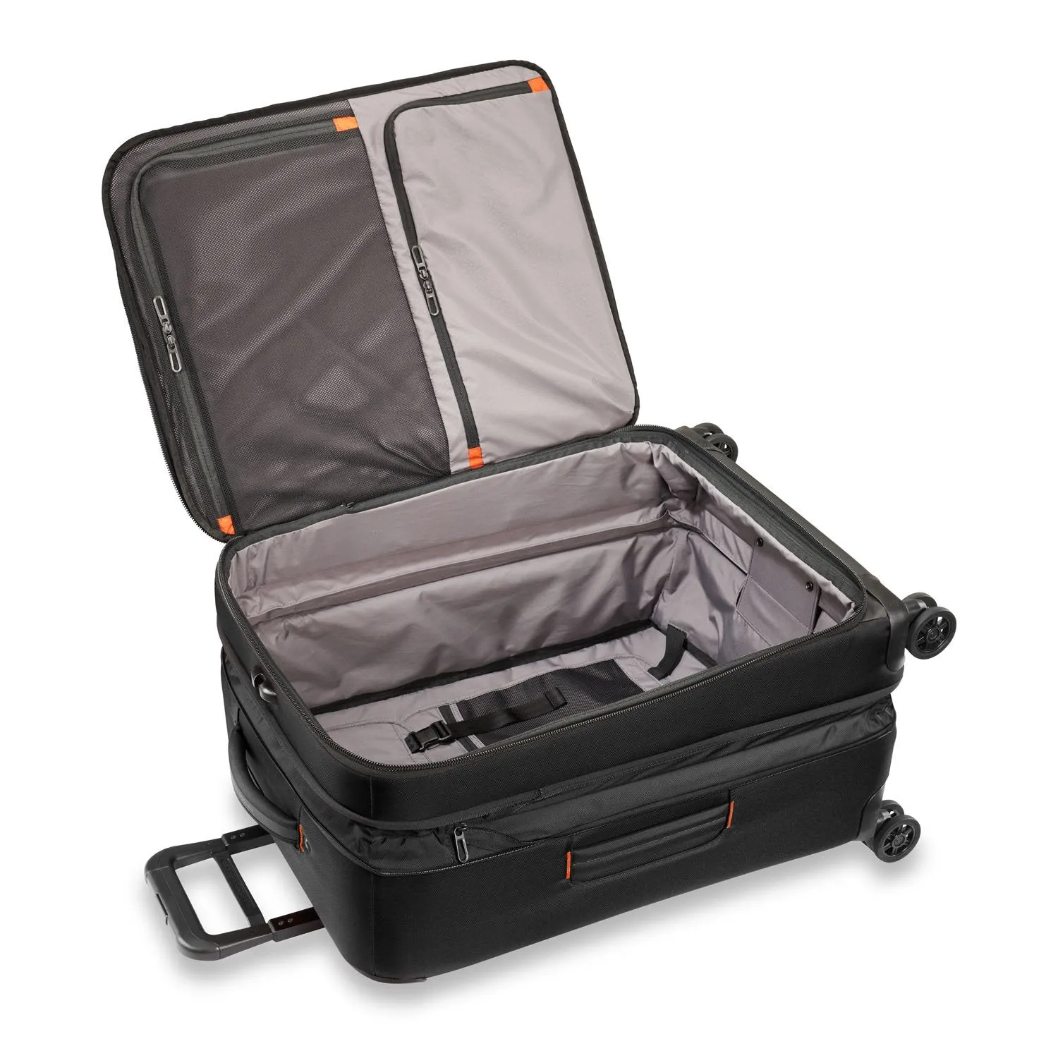 Briggs & Riley ZDX Medium Expandable Spinner Luggage Black