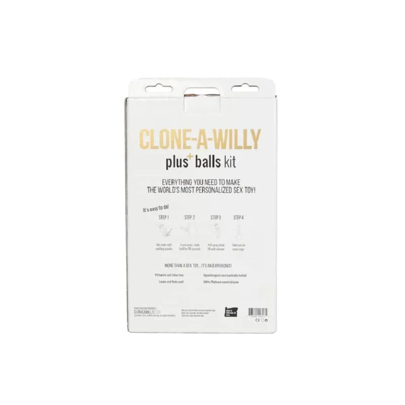 Clone-a Willy Plus Balls Kit - Light Skin Tone