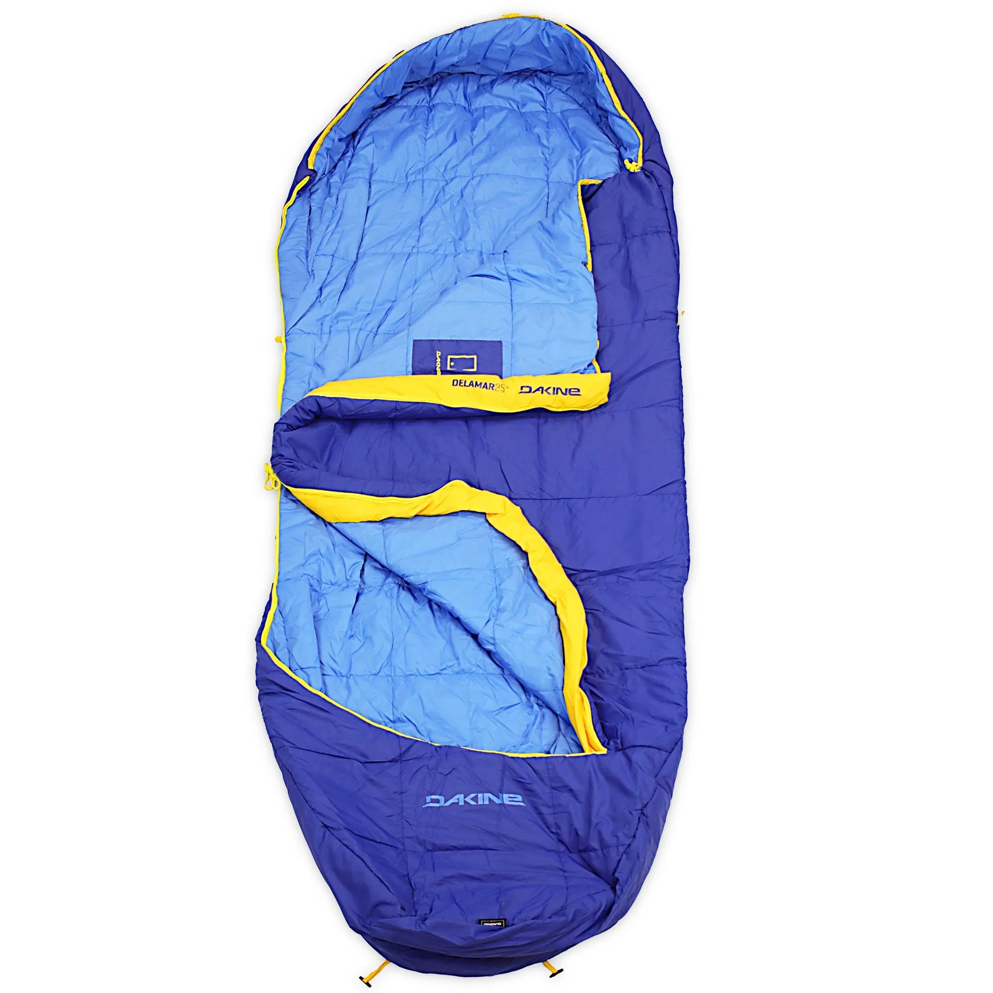 Delamar 25 Series Sleeping Bag - Blue / Yellow