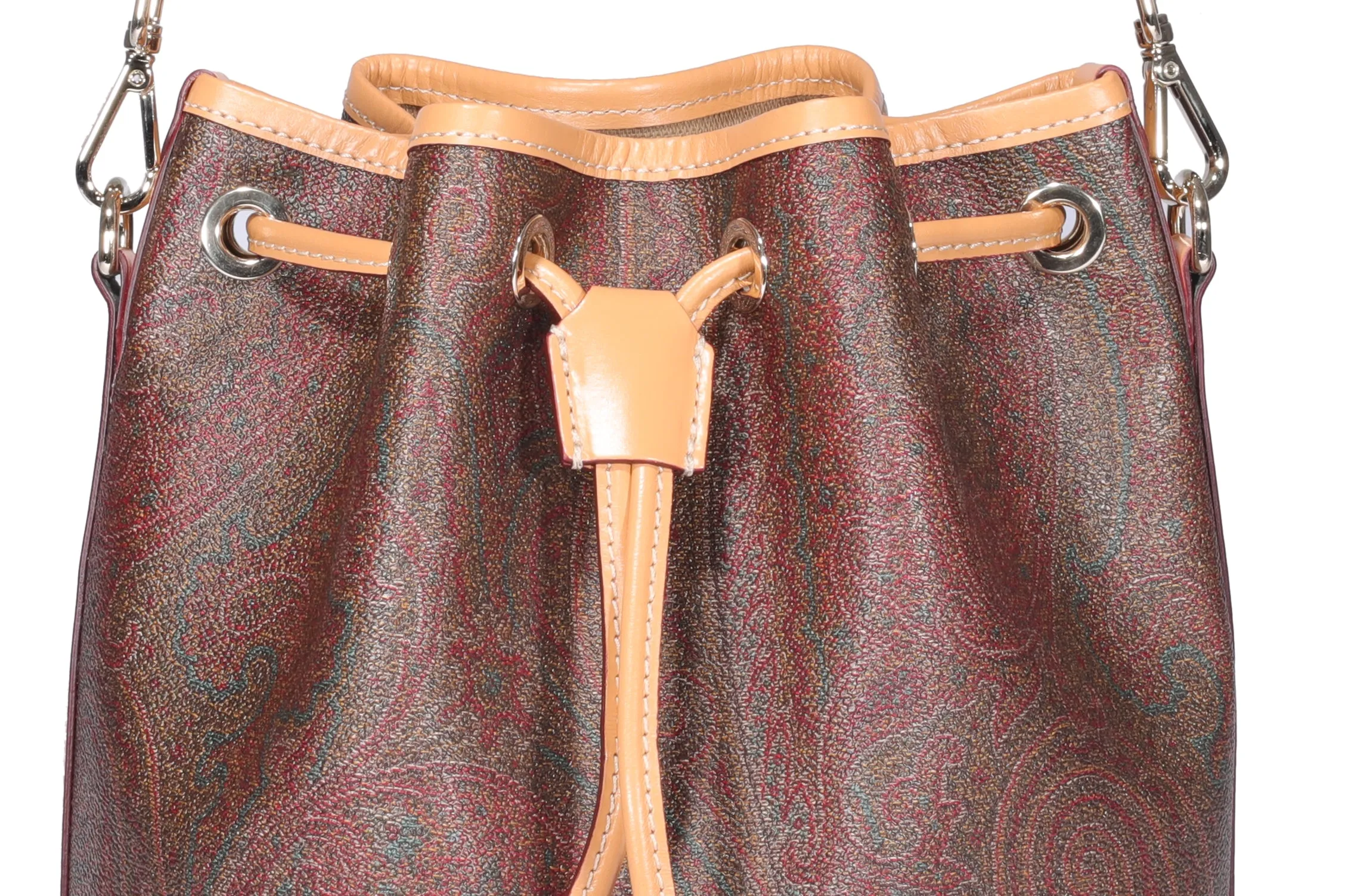 Etro Paisley Patterned Bucket Bag