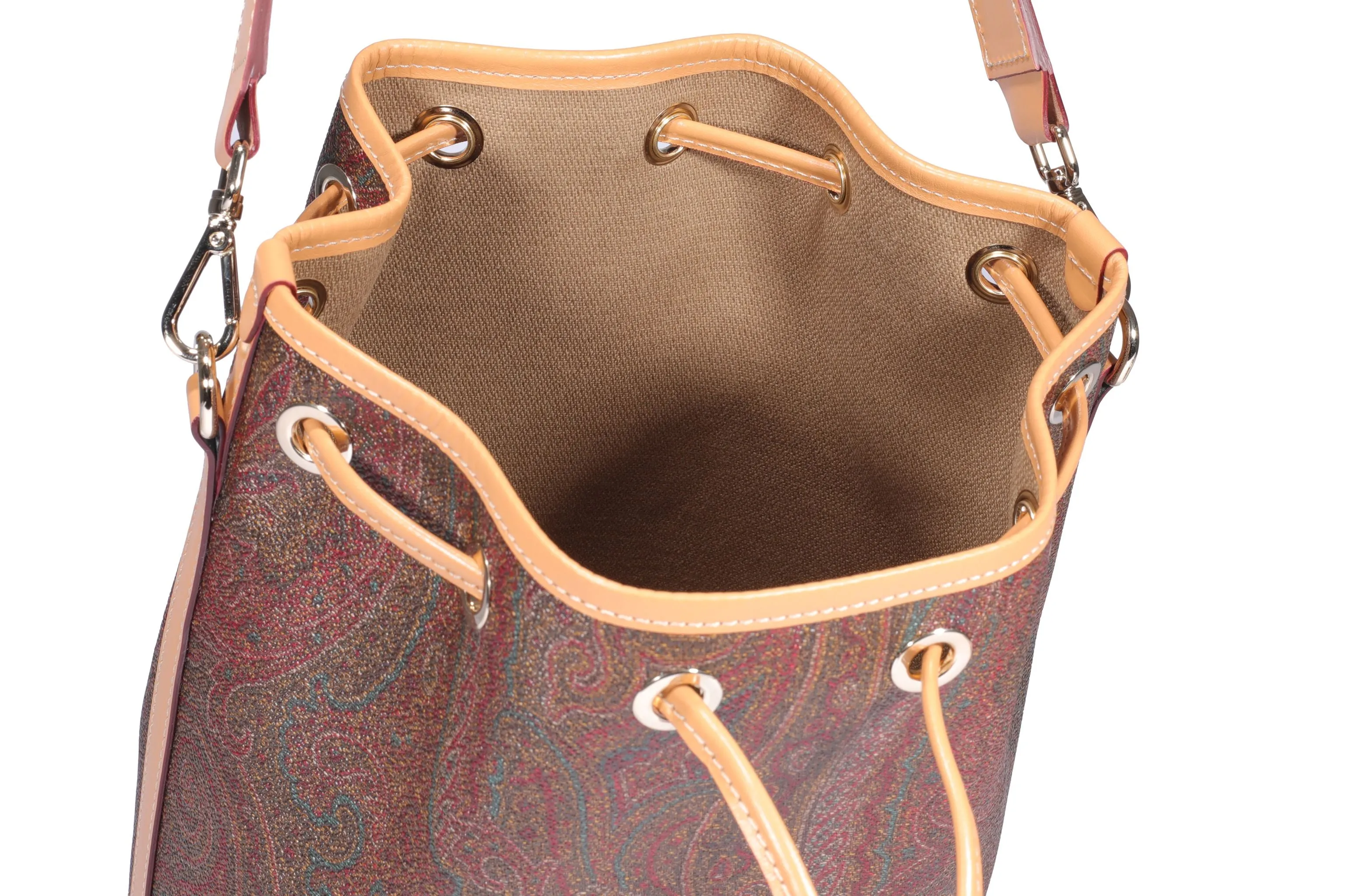 Etro Paisley Patterned Bucket Bag