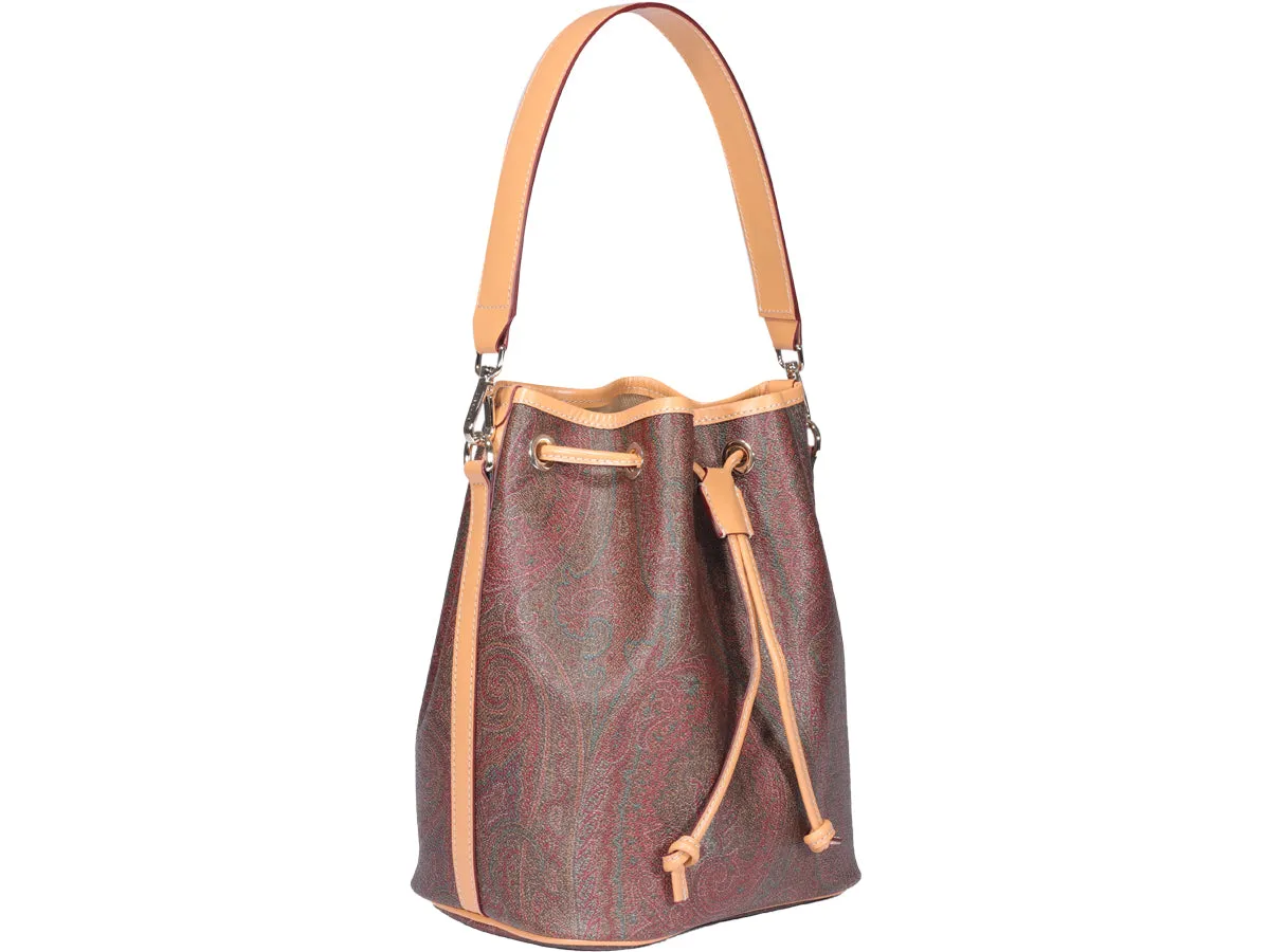 Etro Paisley Patterned Bucket Bag