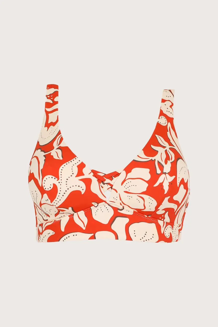 GLOAM BRAIDED MARILYN BIKINI TOP