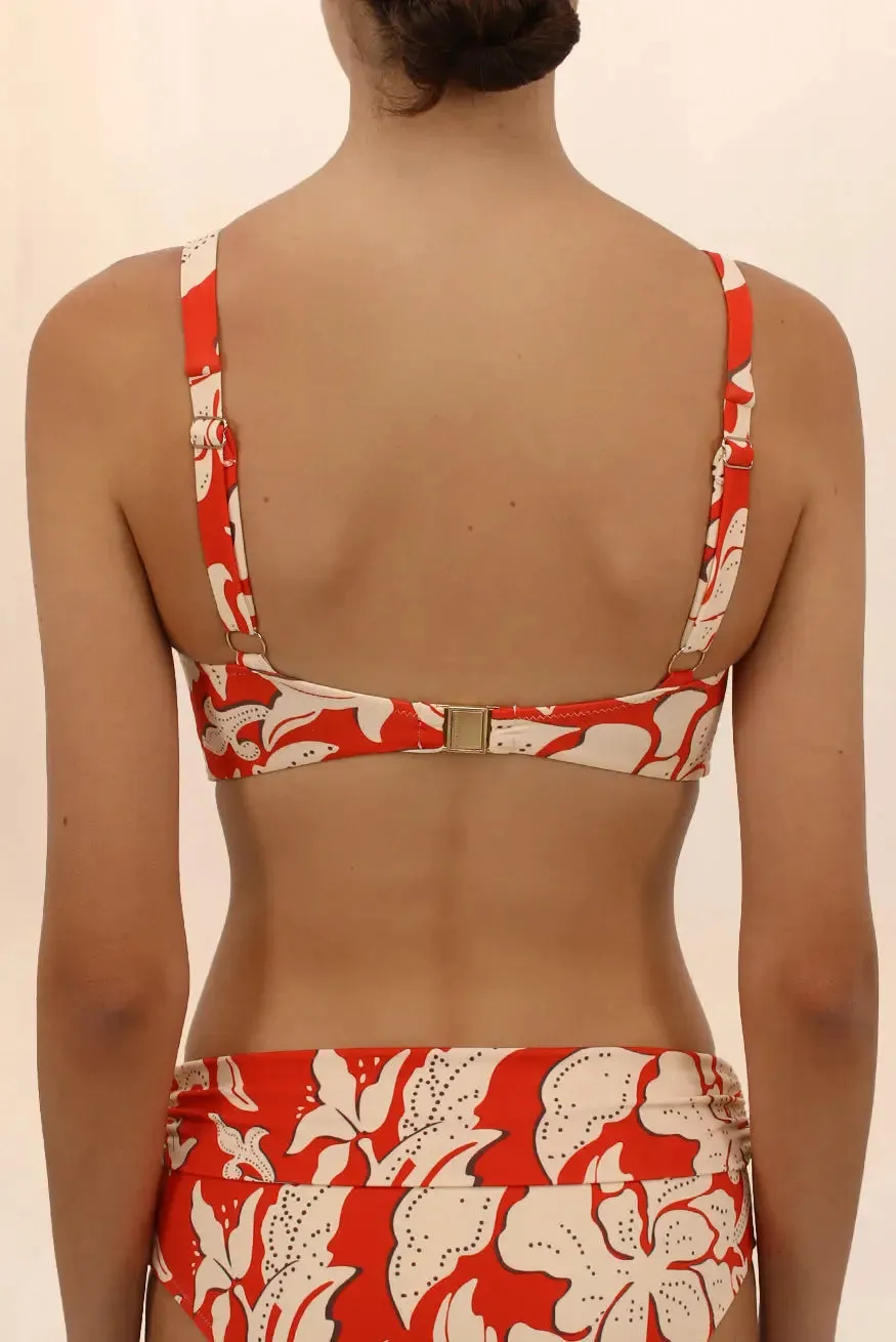 GLOAM BRAIDED MARILYN BIKINI TOP