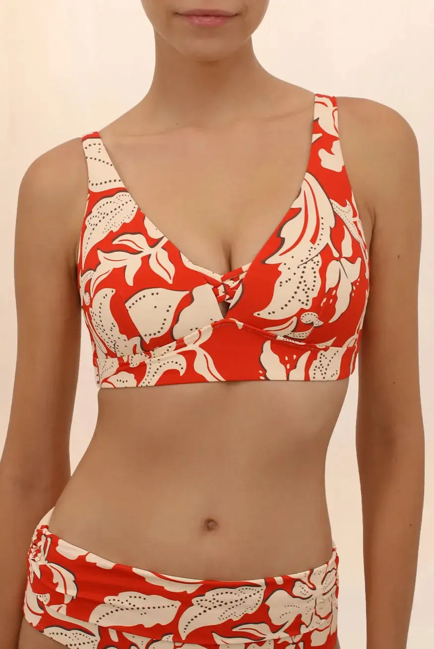 GLOAM BRAIDED MARILYN BIKINI TOP