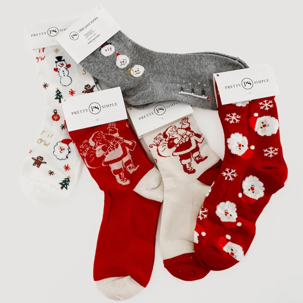 Holiday Spirit Christmas Socks