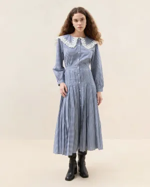 Ida Pleated Dress