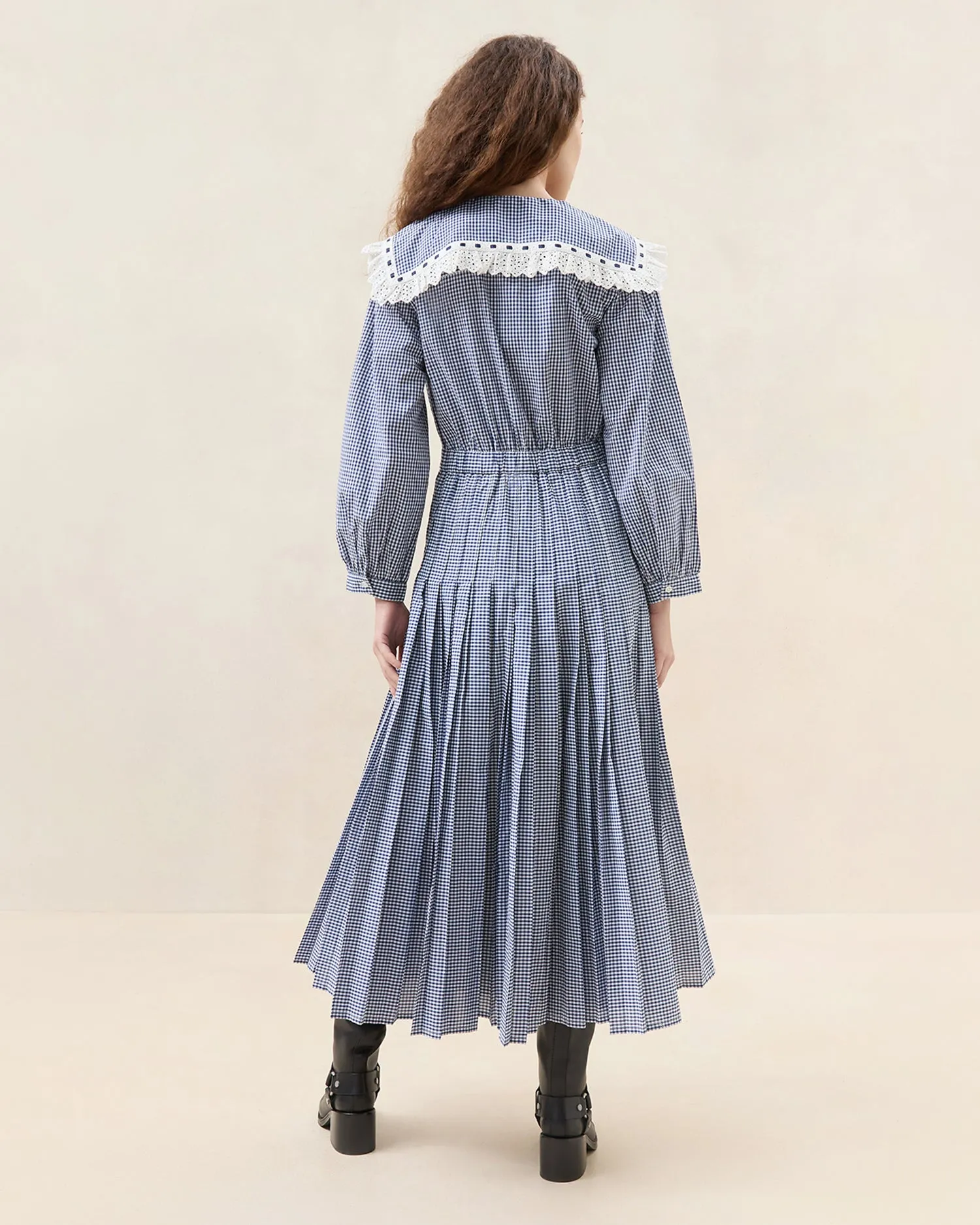 Ida Pleated Dress