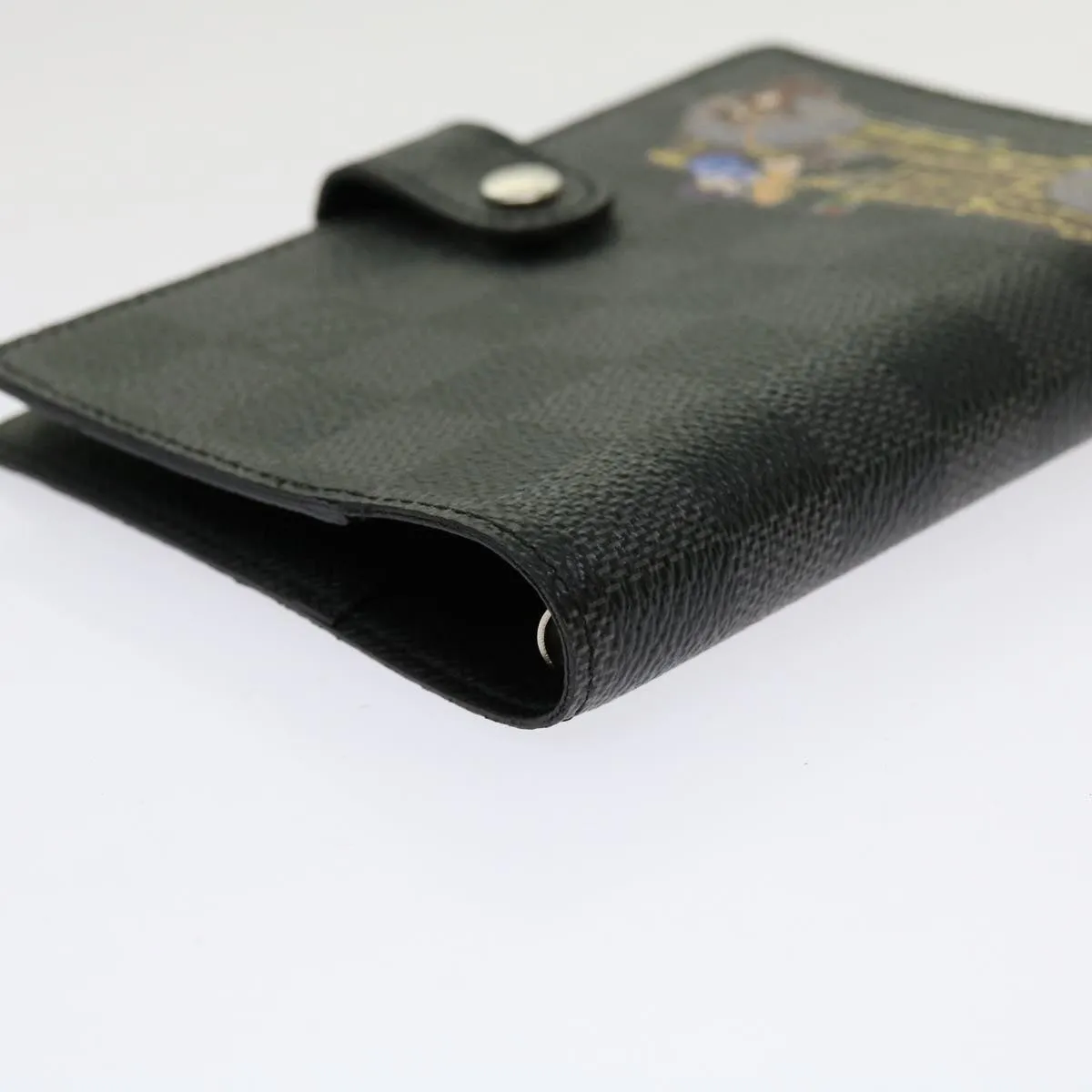 LOUIS VUITTON Damier Graphite Agenda PM Day Planner Cover R21130 LV 69839