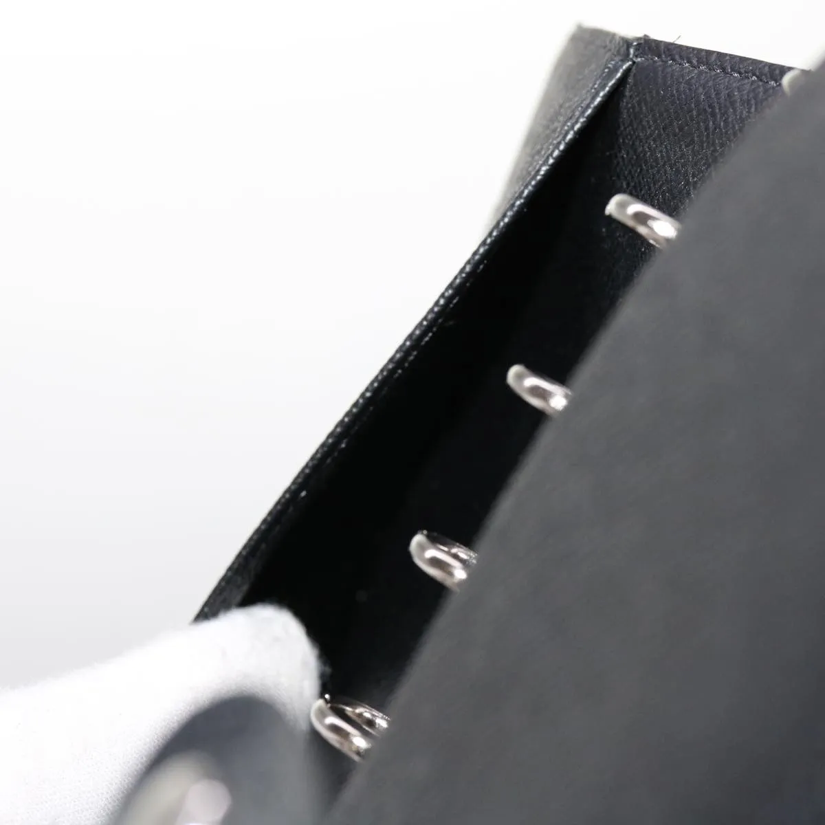 LOUIS VUITTON Damier Graphite Agenda PM Day Planner Cover R21130 LV 69839