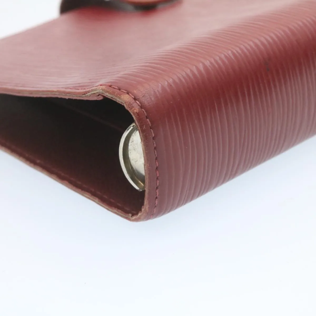 LOUIS VUITTON Epi Agenda MM Day Planner Cover Red R20047 LV ar5964