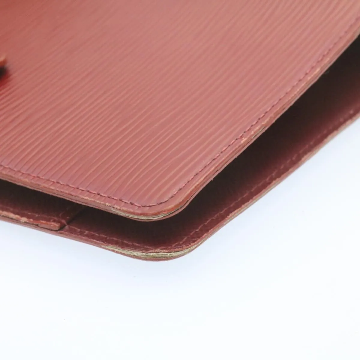 LOUIS VUITTON Epi Agenda MM Day Planner Cover Red R20047 LV ar5964