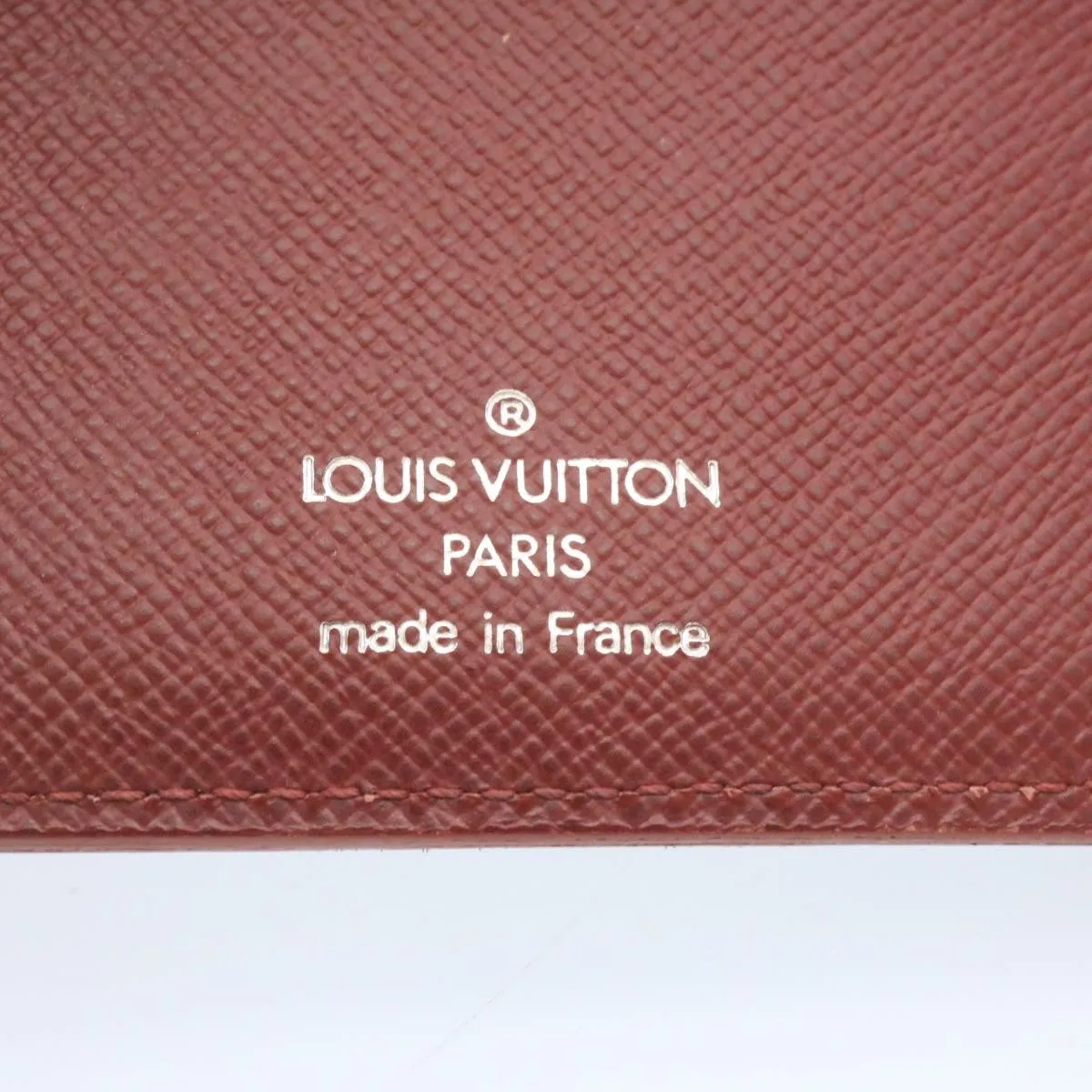 LOUIS VUITTON Epi Agenda MM Day Planner Cover Red R20047 LV ar5964