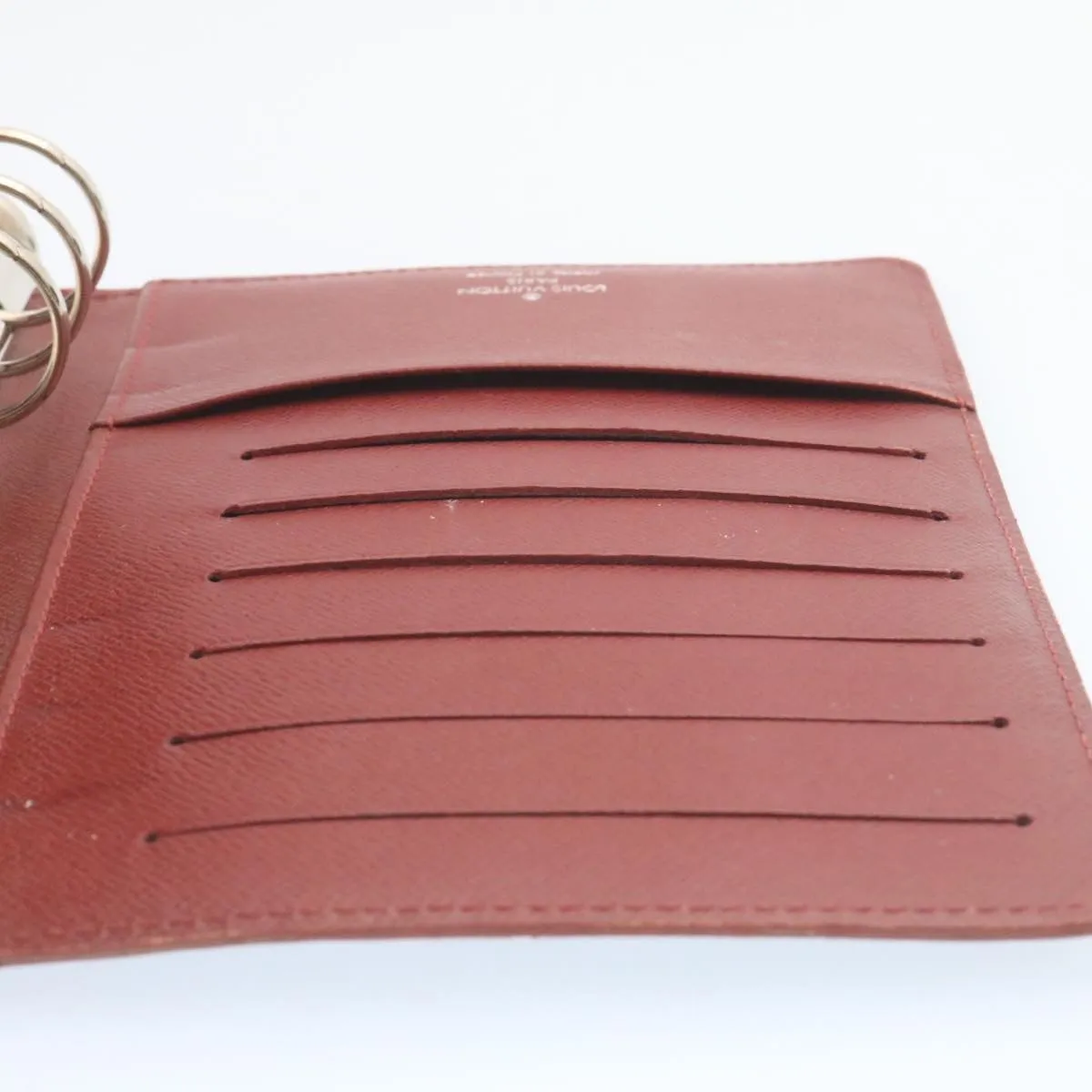 LOUIS VUITTON Epi Agenda MM Day Planner Cover Red R20047 LV ar5964