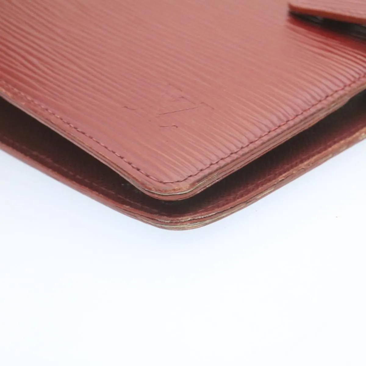 LOUIS VUITTON Epi Agenda MM Day Planner Cover Red R20047 LV ar5964