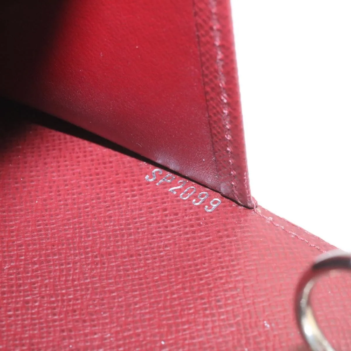 LOUIS VUITTON Epi Agenda MM Day Planner Cover Red R20047 LV ar5964