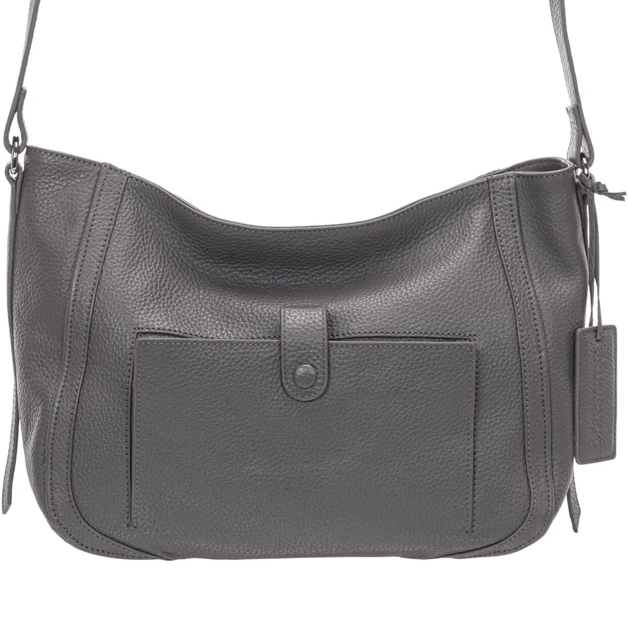 Mancini Pebbled Sophia Crossbody Bag
