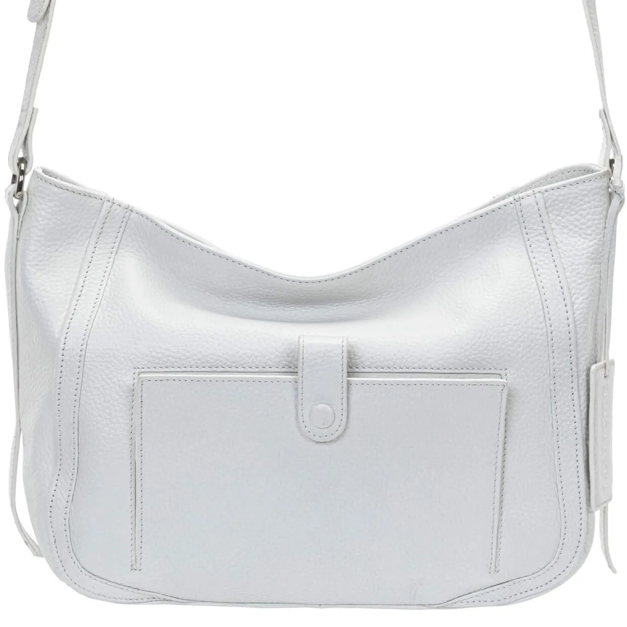 Mancini Pebbled Sophia Crossbody Bag