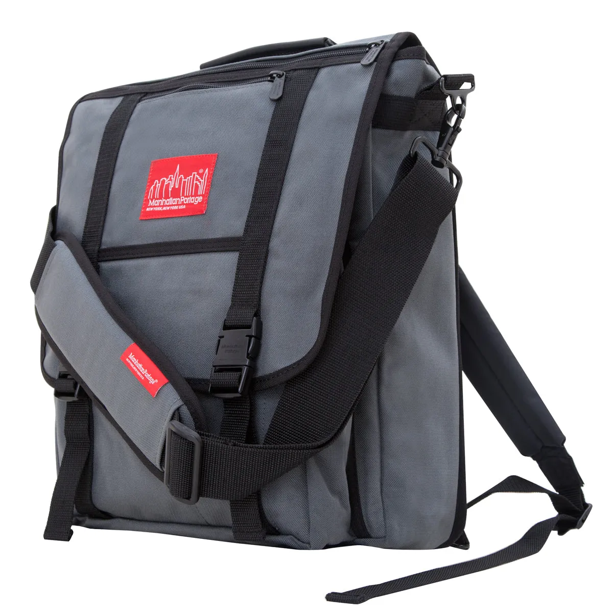 Manhattan Portage Commuter Laptop Bag (17 in.) With Back Zipper
