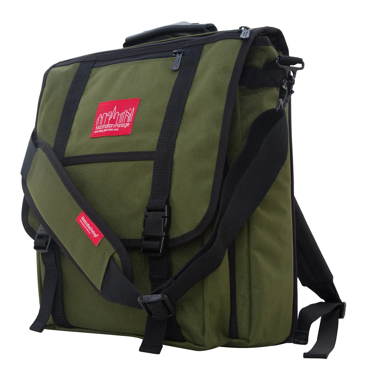 Manhattan Portage Commuter Laptop Bag (17 in.) With Back Zipper