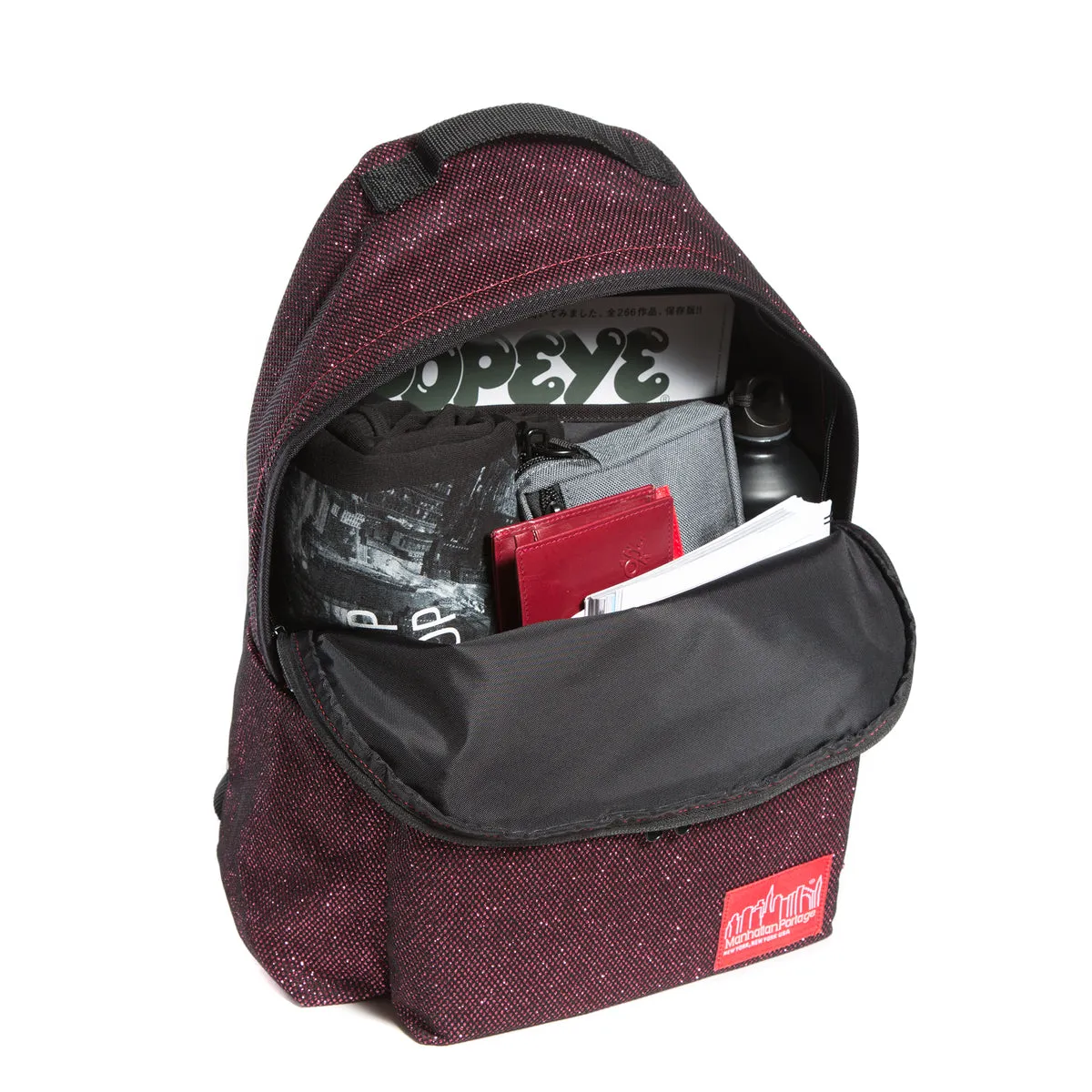 Manhattan Portage Midnight Big Apple Backpack (MD)