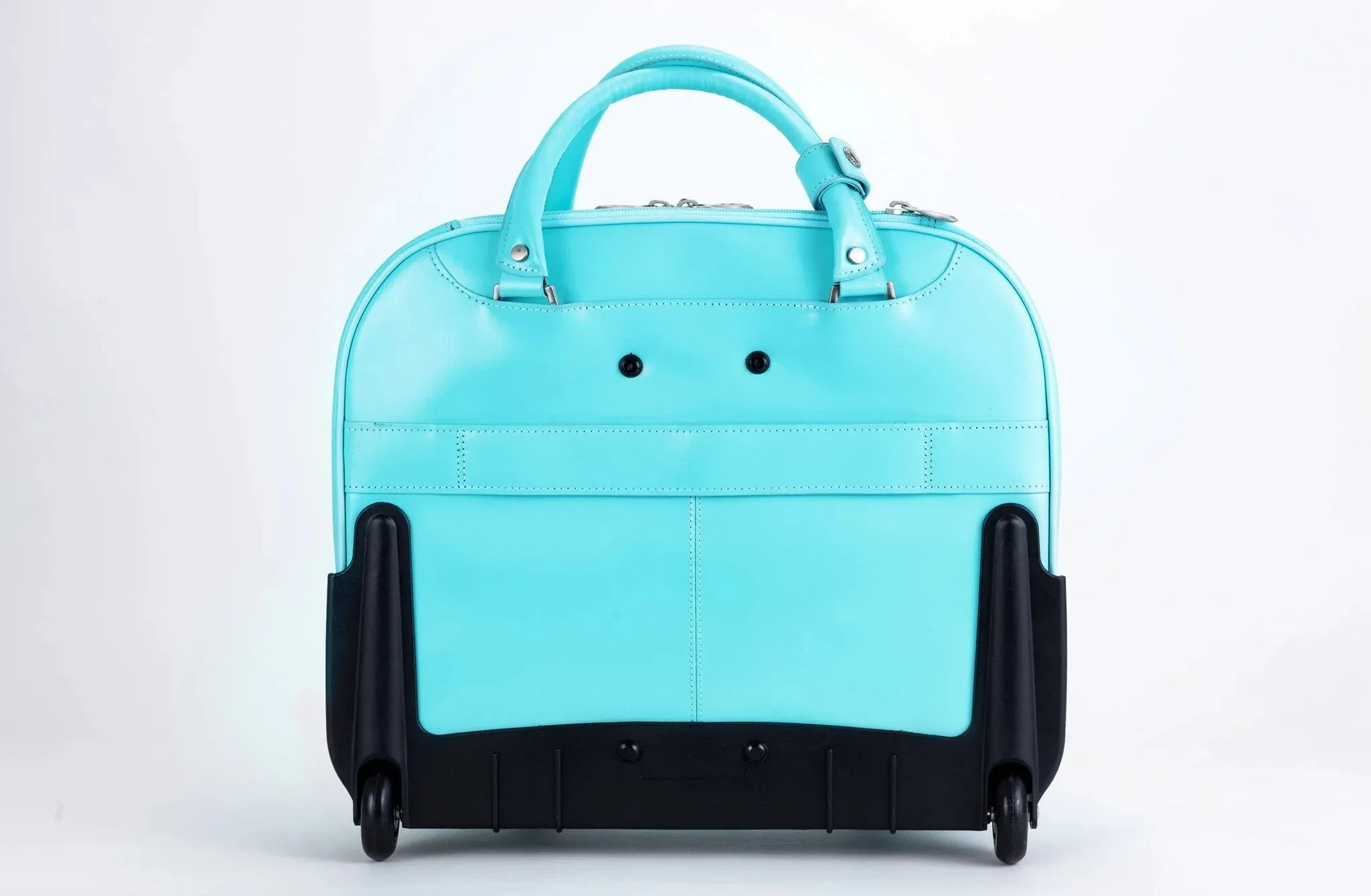 McKlein DENALI Leather Wheeled Ladies Laptop Case