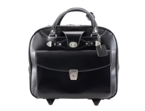 McKlein DENALI Leather Wheeled Ladies Laptop Case