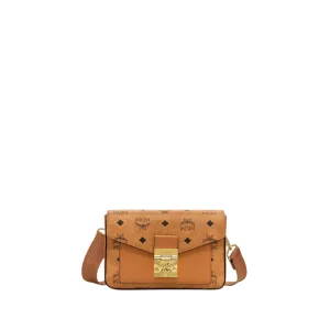 MCM Women's Crossbody Bag Cognac Small