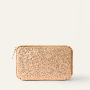Millie Pouch | Blush Rose with Gold hardware