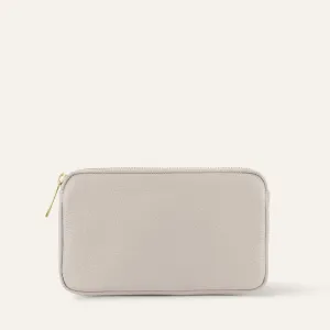 Millie Pouch | Porcelain with Gold hardware