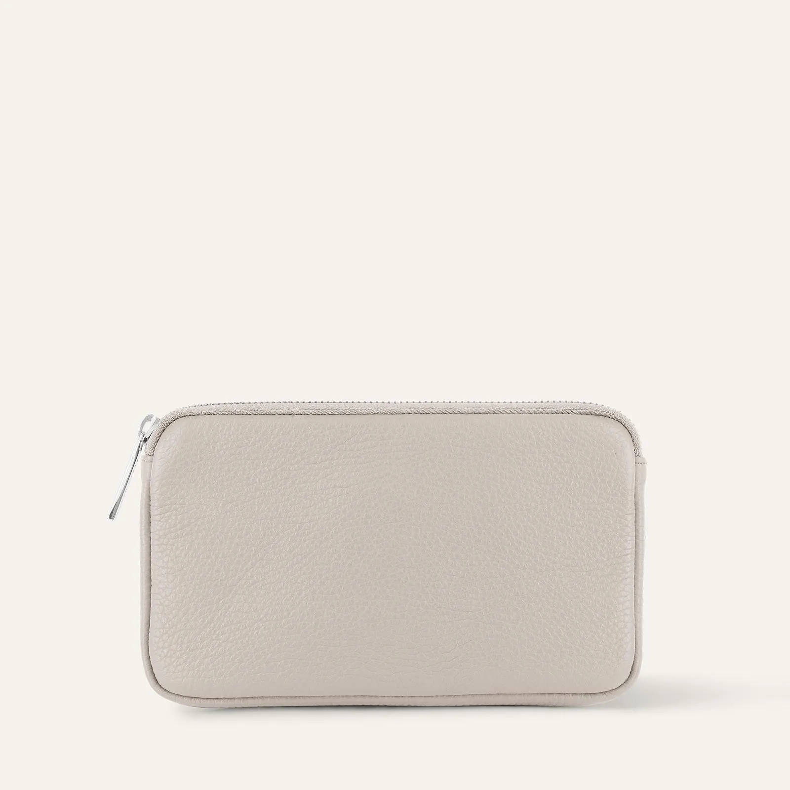 Millie Pouch | Porcelain with Silver hardware