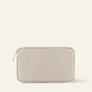 Millie Pouch | Porcelain with Silver hardware