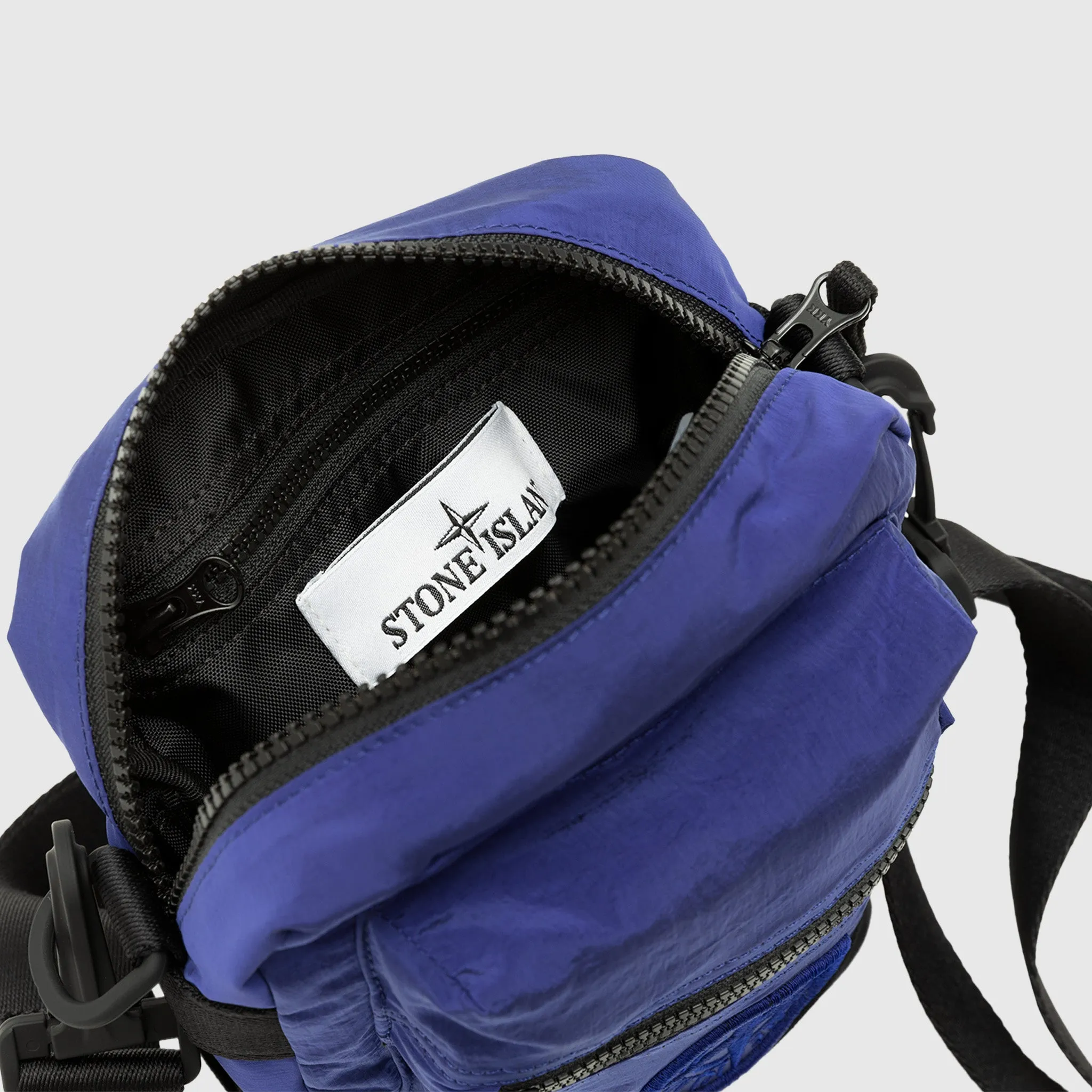 NYLON METAL IN ECONYL® CROSS BODY BAG