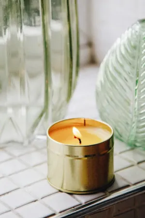 Octo London Italian Garden Travel Tin Candle