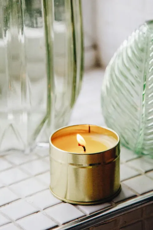 Octo London Italian Garden Travel Tin Candle