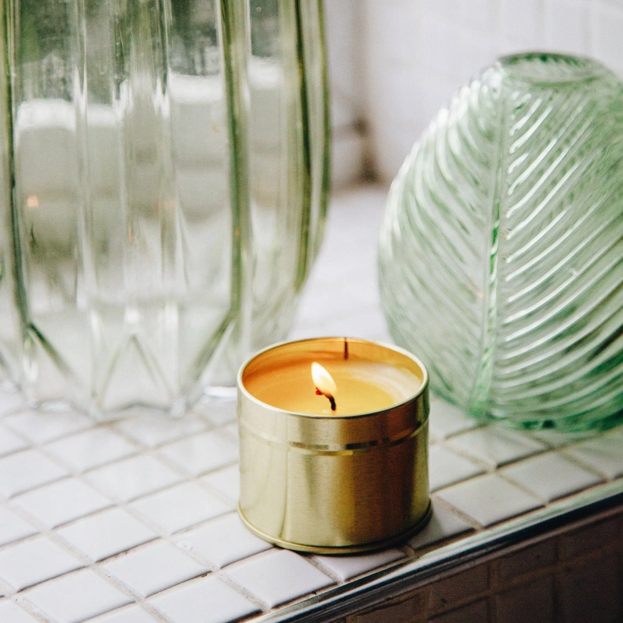 Octo London May Chang & Rosemary Travel Tin Candle