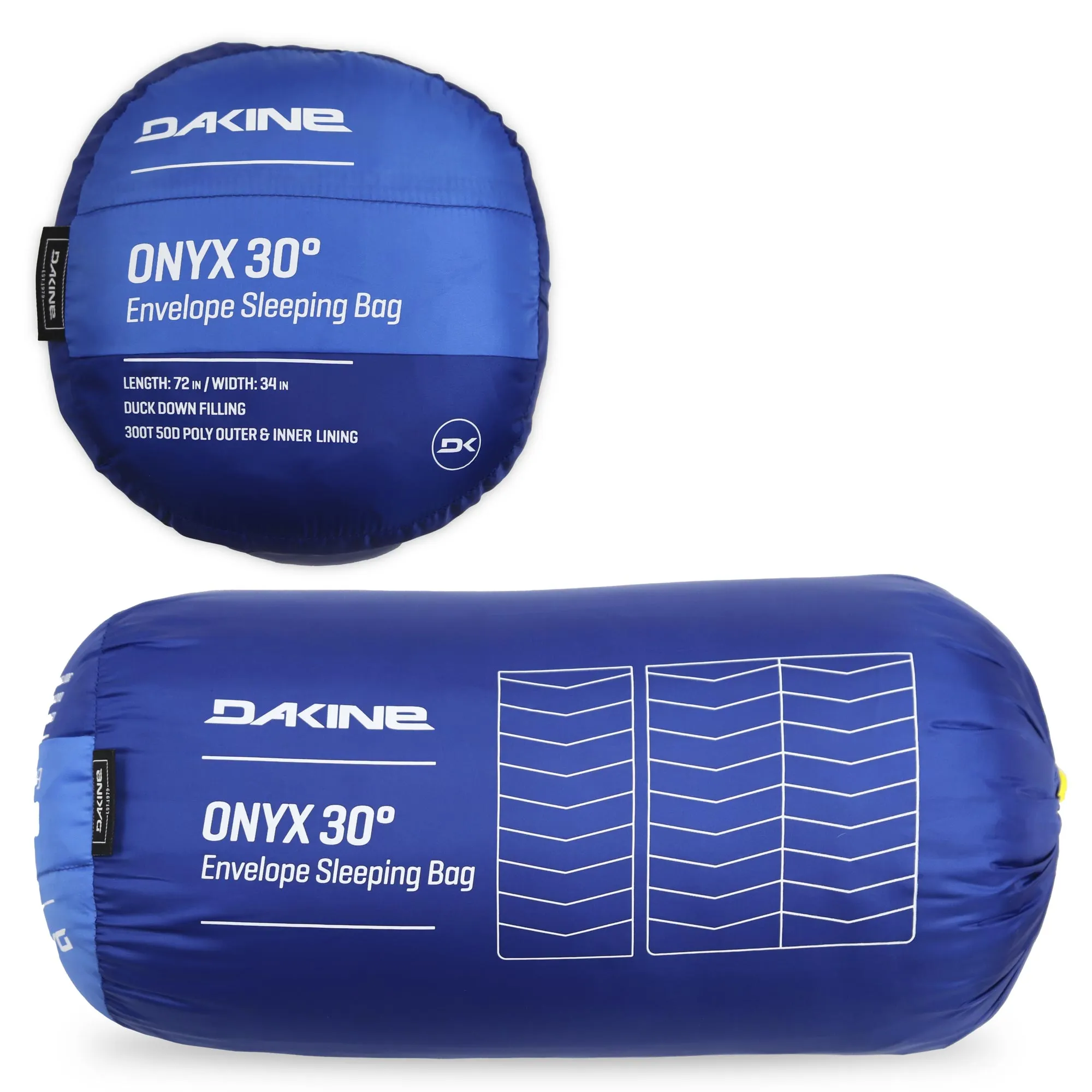 Onyx 30 Series Sleeping Bag - Blue/Yellow